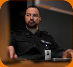 profissional da segurança